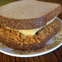 Peanut Butter  salad  Sandwich