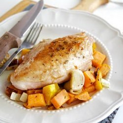 Maple Roast Chicken and Vegetables