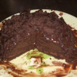 Decadent Chocolate Cake With Ganache
