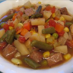 Slow-Cooker Vegetable Soup