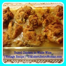 Baked Chicken and Wine