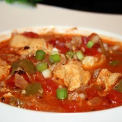 Andy's South-West Chicken Soup (Atkins-Low Carb)