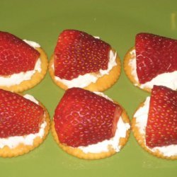 Strawberry Cream Cheese Snacks