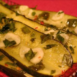 Marinated Zucchini in the Style of Naples