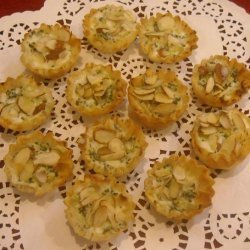 Mini Blue  Cheese Tartlets