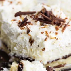 Chocolate and Coconut Pie