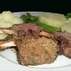 Crusty Rack of Lamb With Parsley