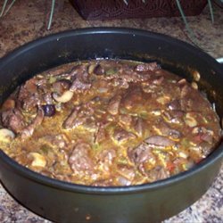 Creole Beef Tips