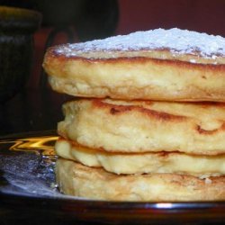 Coconut Cornmeal Pancakes