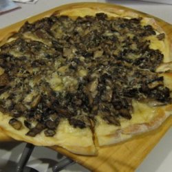 Wild Mushroom Pizza With Truffle Oil