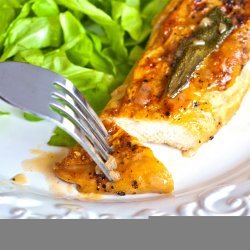 Pan-Roasted Chicken Breast With Sage-Vermouth Sauce