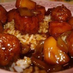 Meatballs with Sweet Sour Sauce