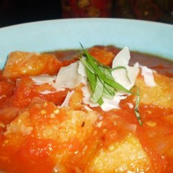 Tomato and Garlic Bread Soup