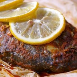 Snapper Baked With Cumin and Lemon