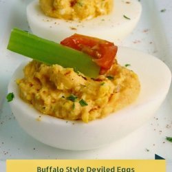 Buffalo Style Deviled Eggs
