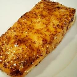 Salmon with Brown Sugar Glaze
