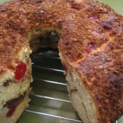 Cherry Streusel Bundt Cake