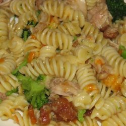 Chicken & Broccoli Bow-Tie Pasta Salad