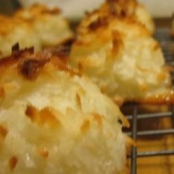 2 Ingredient Toasted Coconut Macaroon Cookie Creations