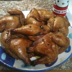 Barbecued Vietnamese 5-Spice Cornish Game Hens