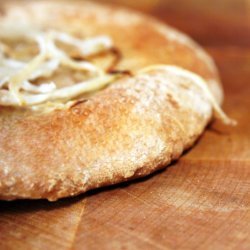 Tajik Non (Flat Bread With Shallots)