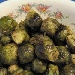 Roasted Brussels Sprouts With Dill