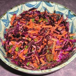 Red Cabbage and Carrot Salad