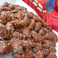 Sweet and Spicy Chinese Five Spice Roasted Almonds