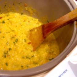 Orange Chipotle Risotto in Rice Cooker or Stove Top