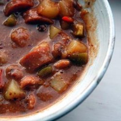 Sylvie's Spicy Bean and Bacon Soup