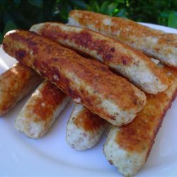 Homemade Chicken & Bacon Sausages