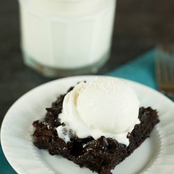 Peanut Butter and Hot Fudge Pudding Cake