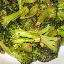 Roasted Broccoli With Raisin Vinaigrette