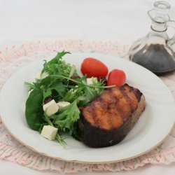 Barbecued Salmon Steaks