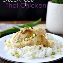 Crock Pot Thai Chicken