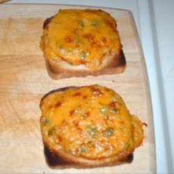 Broiled Cheddar Tomato Sandwiches