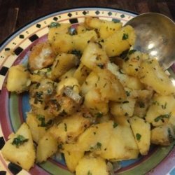 Sauteed Yam With Ginger and Lime