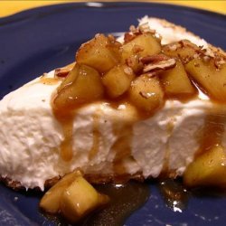 Decadent Cheesecake With Maple Applesauce