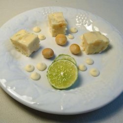 Lime and Macadamia Fudge