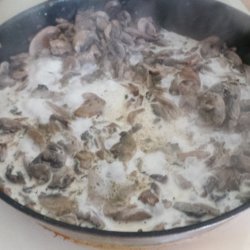 Tortellini With Mushroom Sauce