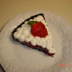 Raspberry Jello Pie