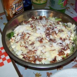 Layered Cauliflower Salad