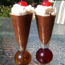 Black Forest Chocolate Mousse Shots