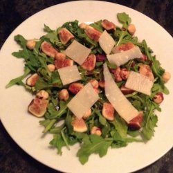 Mixed Greens With Fig and Wine Dressing