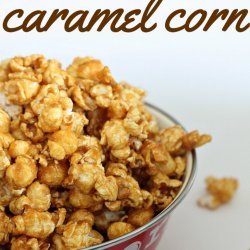Easy Microwave Caramel Popcorn