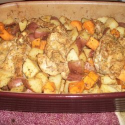 Rosemary Roasted Chicken With Potatoes