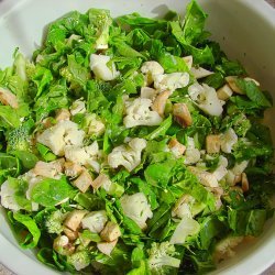 Cauliflower and Lettuce Salad