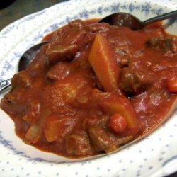 Braised Carrots and Beef