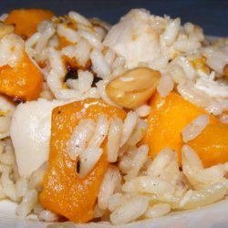 Smoked Chicken And Pumpkin Risotto