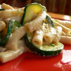 Zucchini and Feta with Penne